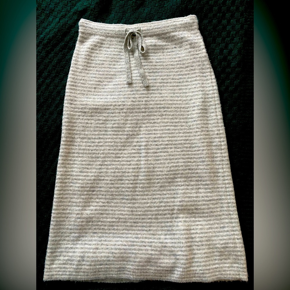 J crew tea length skirt